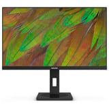 Philips 27B1N3800 27" 4K Ultra HD monitor Zwart, 1x DisplayPort, 2x HDMI, 3x USB-A