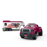 Schleich Horse Club - Lakeside-truck met aanhangwagen speelfiguur 42705