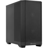 SilverStone SETA H2M midi tower behuizing Zwart | 2x USB-A | 1x USB-C