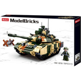 Sluban ModelBricks - Grote Gevechtstank Constructiespeelgoed 