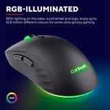 Trust GXT 927 Redex+ Draadloze Gaming Muis Zwart, RGB | 100 - 25.600 dpi | PS4 | PS5 | XBOX series X|S