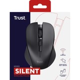 Trust Mydo Silent Click Wireless Mouse Zwart, 21869, 1000 - 1800 dpi