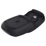 Trust Zylo Inschuifbare, draagbare zakmuis Zwart, 1000 - 2400 DPI