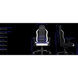 Vertagear SL3800 gamestoel Zwart/carbon, ContourMax Lumbar, VertaAir, Hygennx