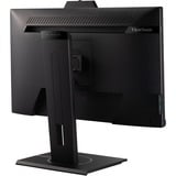 ViewSonic VG2440V Video Conferencing 24" monitor Zwart (mat), 1x HDMI, 1x DisplayPort, USB-C, USB-A, sound