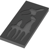 Wera Wera Einlage KNIPEX Zangen Set VDE tangenset Zwart/grijs