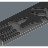 Wera Wera Einlage KNIPEX Zangen Set VDE tangenset Zwart/grijs