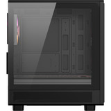 XYZ PC Gear Atom midi tower behuizing Zwart | 2x USB-A | 1x USB-C | Tempered Glass