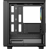 XYZ PC Gear Atom midi tower behuizing Zwart | 2x USB-A | 1x USB-C | Tempered Glass