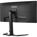 iiyama G-Master Red Eagle GB3467WQSU-B5 34" Curved UltraWide gaming monitor Zwart, 2x HDMI, DisplayPort, 4x USB-A 3.2 (5 Gbit/s), 165 Hz