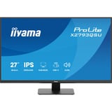 iiyama ProLite X2793QSU-B1 27" monitor Zwart (mat), HDMI, DisplayPort, USB, Audio