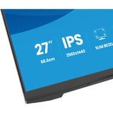 iiyama ProLite X2793QSU-B1 27" monitor Zwart (mat), HDMI, DisplayPort, USB, Audio