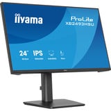 iiyama ProLite XB2493HSU-B1 23.8" monitor Zwart (mat), 120 Hz, HDMI, DisplayPort, USB, Audio
