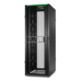 APC NetShelter SX Gen 2 AR3155B2, 45U server rack Zwart/groen, 75(b) x 212,4(h) x 107(d) cm, met zijkanten