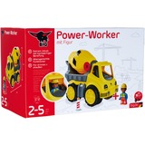BIG Power Worker - Cementwagen + figuur Speelgoedvoertuig 