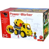 BIG Power Worker - Cementwagen + figuur Speelgoedvoertuig 