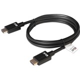 Club 3D Gecertificeerde Ultra High Speed HDMI 2.1 kabel Zwart, 1,5 meter, 8K