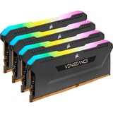 Corsair 64 GB DDR4-3200 (4x 16 GB) werkgeheugen CMH64GX4M4E3200C16, XMP 2,0