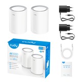 Cudy AX3000 2.5G Mesh Wi-Fi 6 System (2-Pack) mesh router Wit