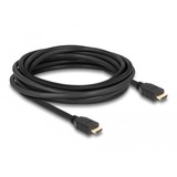 DeLOCK High Speed HDMI Cable 48 Gbps 8K 60 Hz kabel Zwart, 5 meter