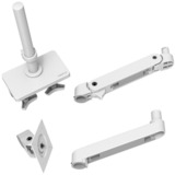 Ergotron LX Pro Desk Monitor Arm, Tall Pole monitorarm Wit