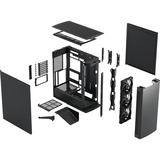 Fractal Design Define One Dark Solid midi tower behuizing Zwart | 2x USB-A | 1x USB-C