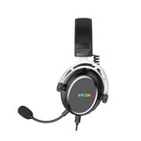 Hator Hypergang 3 USB over-ear gaming headset Zwart, RGB, 7.1 Virtual Surround, USB / Bluetooth