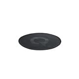 HerQs Grounder Mighty Heat Mat Zwart, Ø 28 cm