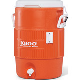 Igloo 400 Series Seat Top Barrel 5 Gallon, 19 liter koelbox Oranje/wit