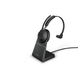 Jabra Evolve2 65 on-ear headset Zwart, UC, USB-A, Oplader