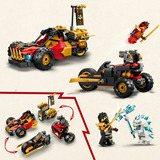LEGO LEGO 71864 NINJAGO Kais und Coles Kombi- Constructiespeelgoed 