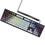 LORGAR Azar 514, gaming toetsenbord Wit, US lay-out, LOGAR Dream, RGB
