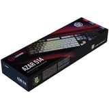 LORGAR Azar 514, gaming toetsenbord Wit, US lay-out, LOGAR Dream, RGB