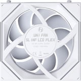 Lian Li UNI FAN SL-INF LCD FLEX RGB case fan Wit, 120 x 124 x 28 mm, PWM