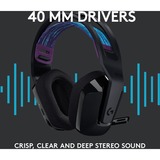 Logitech G535 Wireless over-ear gaming headset Zwart, Pc en PlayStation 4 / 5