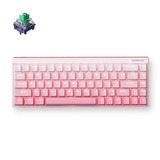 MCHOSE Ace 68 Air Hall Effect Magnetic Switch Gaming Keyboard Wit/roze, US lay-out, Kailh Magnetic God, 65%, RGB, Hot swap, PBT Keycaps, USB-C, Hall Effect Sensor