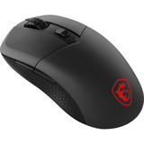 MSI VERSA 300 WIRELESS 8K gaming muis Zwart, 400 - 26.000 DPI, 8K, 2,4 GHz / Bluetooth / USB