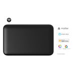 Mill Steel WiFi paneelverwarming PA700WIFI4 Black, 700 Watt convector Zwart, wifi 2,4 GHz (wifi 6), Bluetooth 5.2, Zigbee 3.0 + App