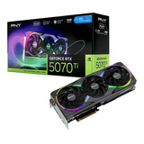 PNY GeForce RTX 5070 Ti EPIC-X RGB OC grafische kaart DLSS 4, 3x DisplayPort, 1x HDMI