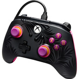 PowerA Advantage Plus bedrade controller voor Xbox Series X|S - Palmbomen in maanlicht Roze, Xbox Series X|S, Xbox One, Pc