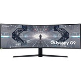 SAMSUNG Odyssey G9 LC49G95TSSRXEN 49" Curved Gaming Monitor Wit/zwart, HDMI, 2x DisplayPort, 2x USB-A 3.2 (5 Gbit/s), 240 Hz