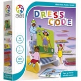 SmartGames Dress Code Denkspel Nederlands, 1 speler, Vanaf 4 jaar, 80 opdrachten	