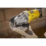 Stanley FATMAX V20 18V Haakse slijper 125mm Zwart/geel, Accu en oplader inbegrepen, met koffer