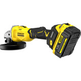 Stanley FatMax V20 18V Haakse slijper 125mm Zwart/geel, Accu inbegrepen
