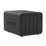 TerraMaster F4-424 nas Zwart, 1x RJ-45 2.5GbE, HDMI