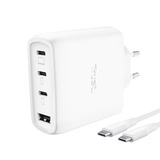 Trust Maxo USB-C GaN Oplader 65W  Wit, Power Delivery, 3x USB-C, 1x USB-A
