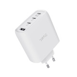 Trust Maxo USB-C GaN Oplader 65W  Wit, Power Delivery, 3x USB-C, 1x USB-A