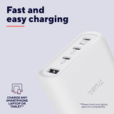 Trust Maxo USB-C GaN Oplader 65W  Wit, Power Delivery, 3x USB-C, 1x USB-A