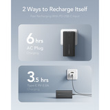 VEGER ACE100 powerbank 10.000mAh Zwart