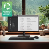 ACT Connectivity Draadloos toetsenbord en muisbundel desktopset Zwart, US lay-out (QWERTY), 100%, 800 - 1600 DPI